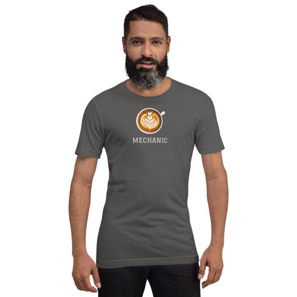 Espresso Mechanic Unisex t-shirt - Image 13